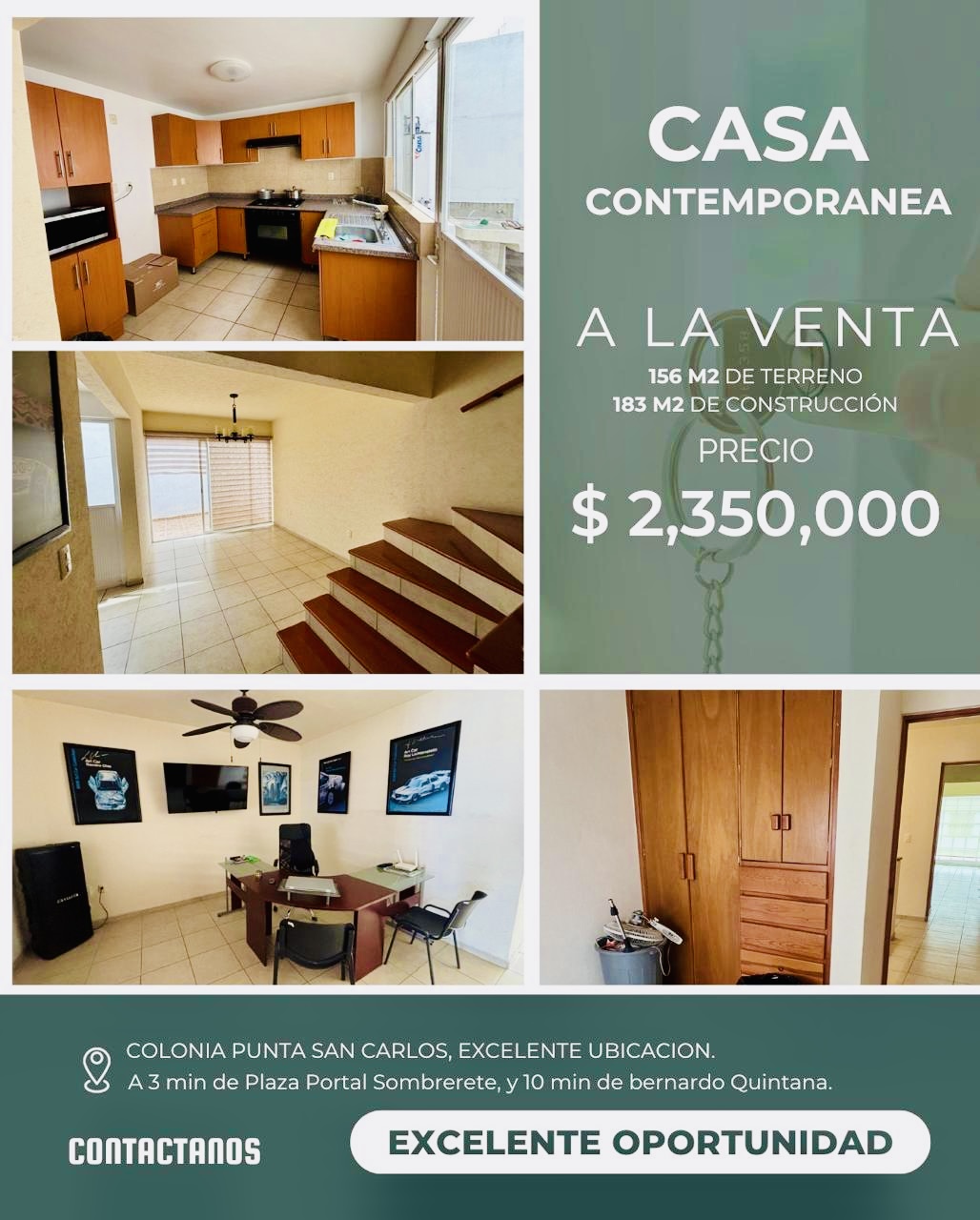 Casa Contemporánea Punta San Carlos